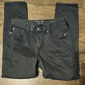 Banana Republic Jeans Dark Gray Athletic Fit 31 X 30 Travel Soft Stretch